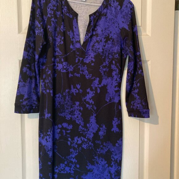 Diane Von Furstenberg Raye Silk Dress (Size 4) - Picture 2 of 3